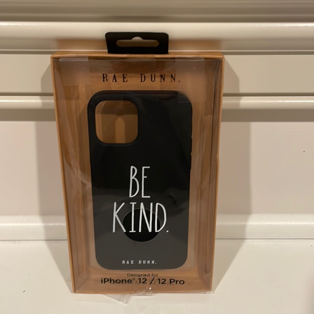 Rae Dunn iPhone 12/12 pro case. New in box